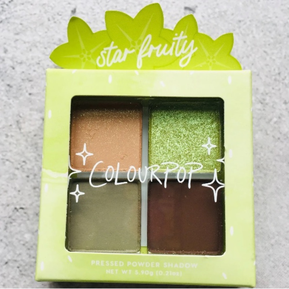 Colourpop “Star Fruity” Quad Pressed Powder Palette